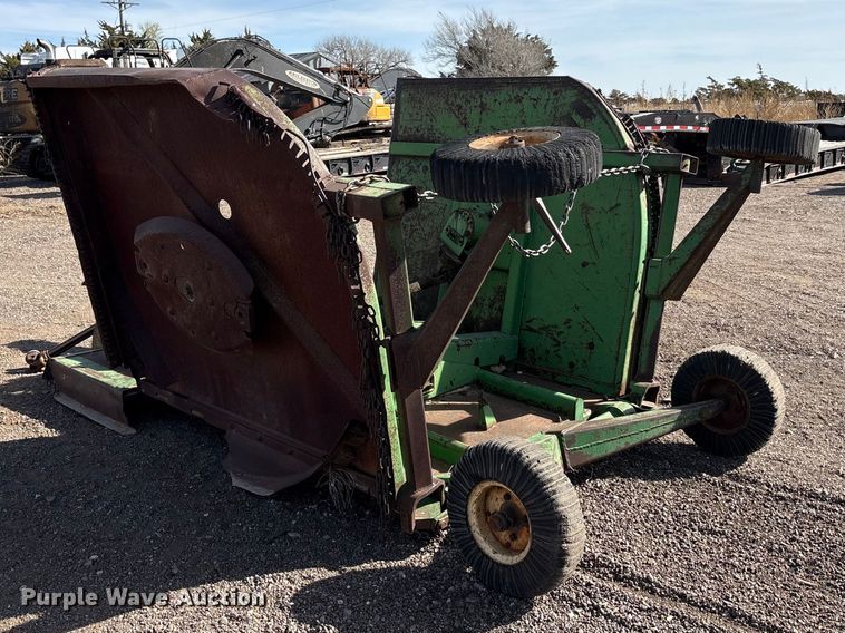 image for item EU0389 John Deere 1580 batwing rotary mower