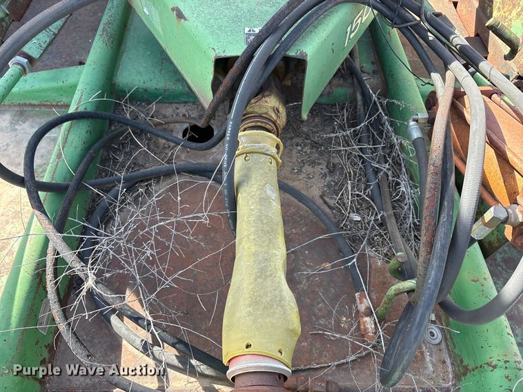 image for item EU0389 John Deere 1580 batwing rotary mower