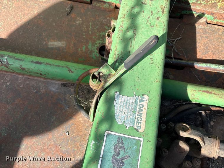 image for item EU0389 John Deere 1580 batwing rotary mower