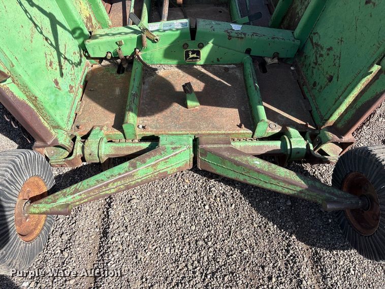 image for item EU0389 John Deere 1580 batwing rotary mower