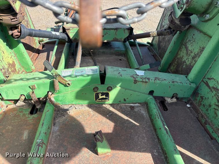 image for item EU0389 John Deere 1580 batwing rotary mower