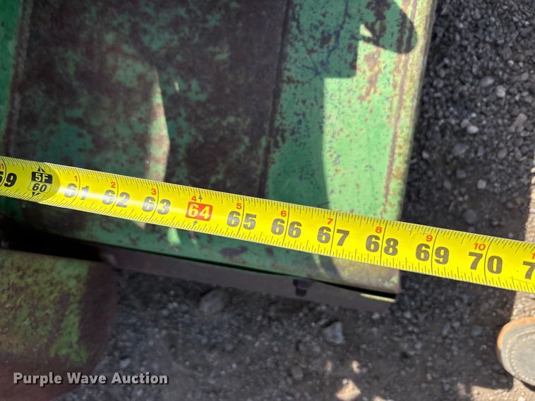 image for item EU0389 John Deere 1580 batwing rotary mower