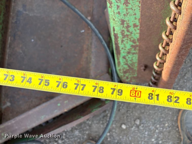 image for item EU0392 John Deere batwing rotary mower