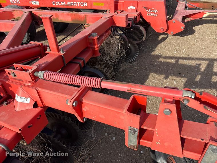 image for item EU0399 2012 Kuhn Krause Excelerator 8000 tandem disk
