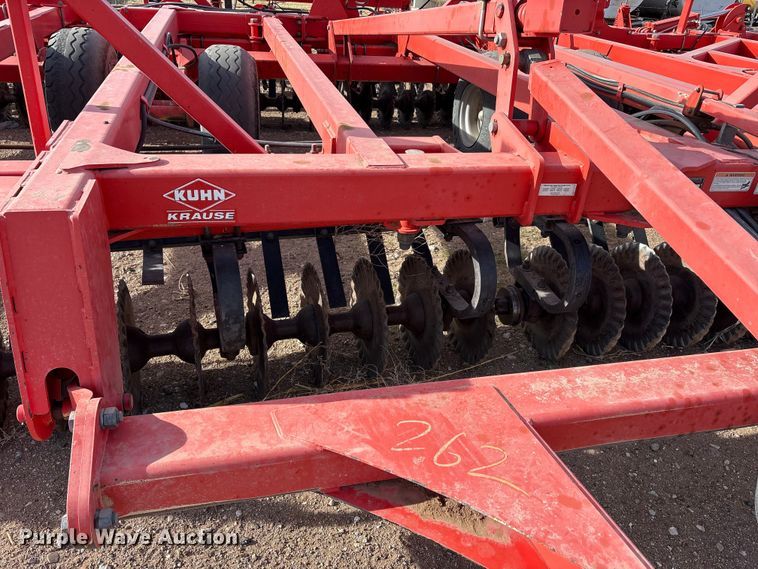 image for item EU0399 2012 Kuhn Krause Excelerator 8000 tandem disk