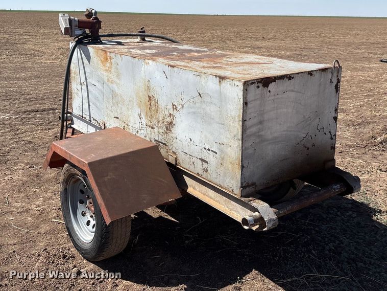 image for item EU0428 Shop Built fuel trailer