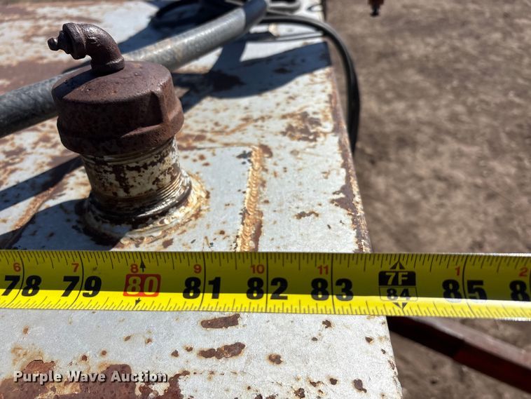 image for item EU0428 Shop Built fuel trailer