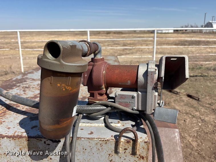 image for item EU0428 Shop Built fuel trailer