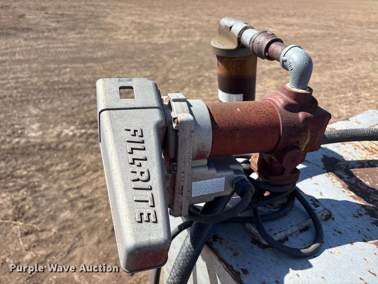 image for item EU0428 Shop Built fuel trailer