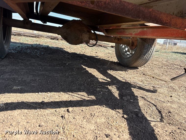 image for item EU0428 Shop Built fuel trailer