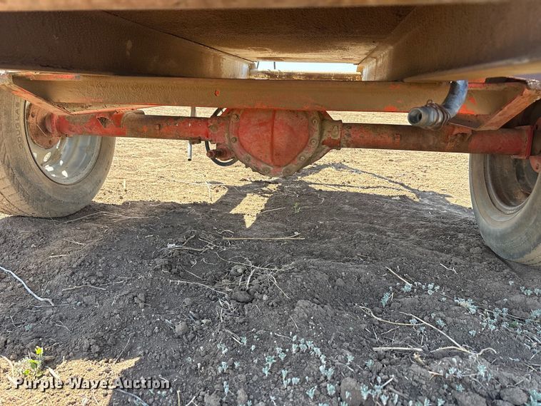 image for item EU0428 Shop Built fuel trailer