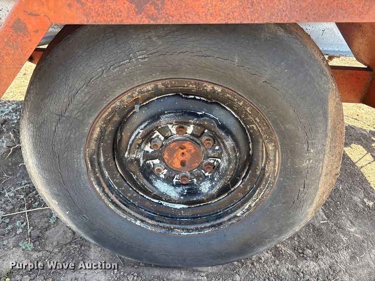 image for item EU0428 Shop Built fuel trailer