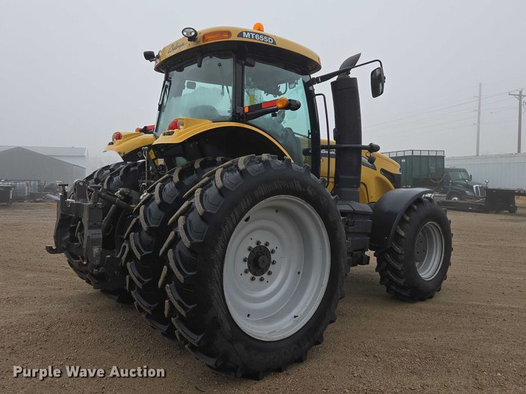 image for item EV5555 2012 Challenger MT655D MFWD tractor