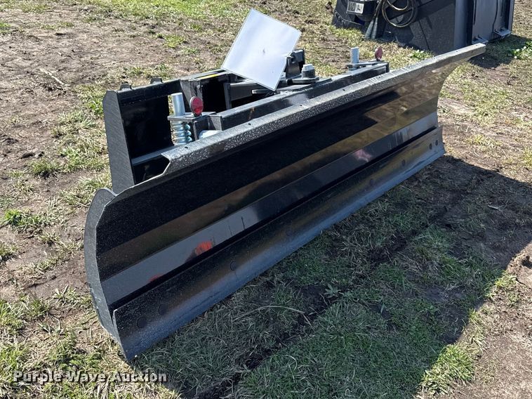 image for item EV7551 Mower King skid steer dozer blade