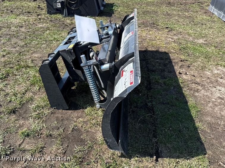 image for item EV7551 Mower King skid steer dozer blade