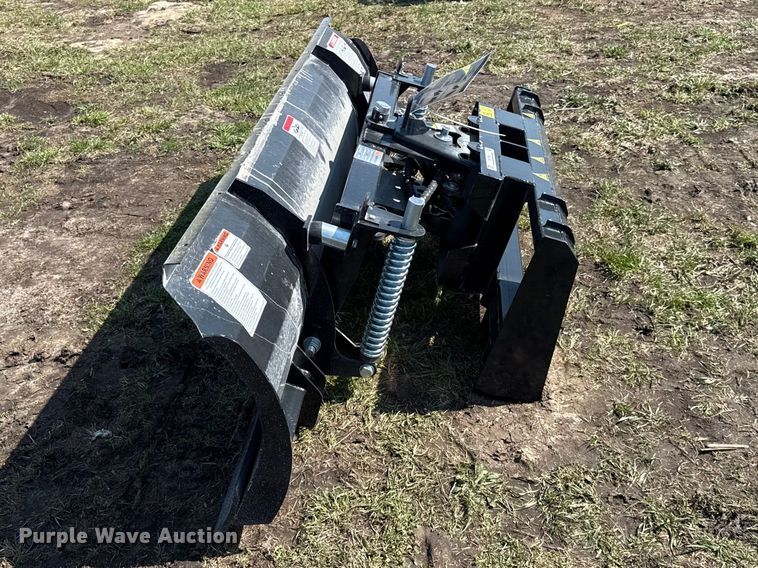 image for item EV7551 Mower King skid steer dozer blade