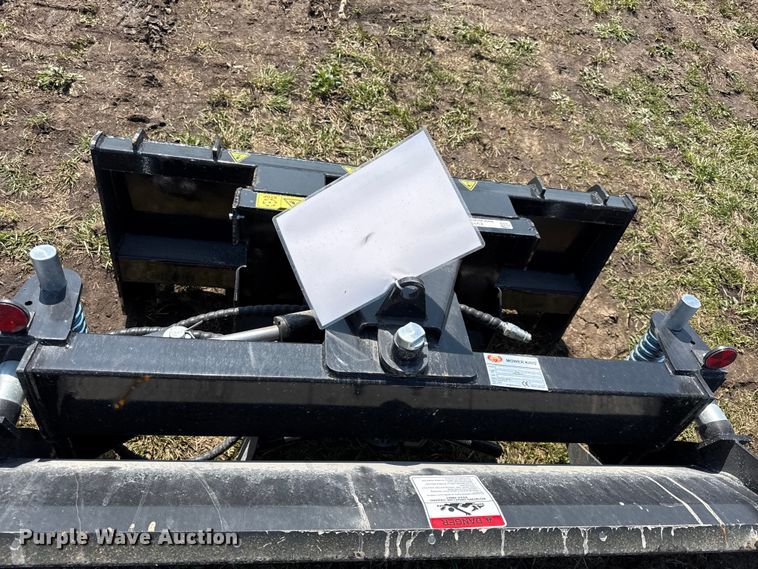 image for item EV7551 Mower King skid steer dozer blade