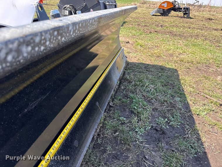 image for item EV7551 Mower King skid steer dozer blade