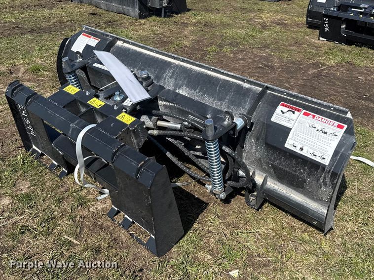 image for item EV7552 2026 Mower King skid steer dozer blade