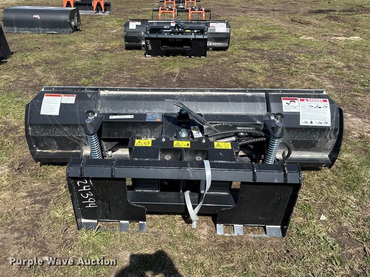 image for item EV7552 2026 Mower King skid steer dozer blade