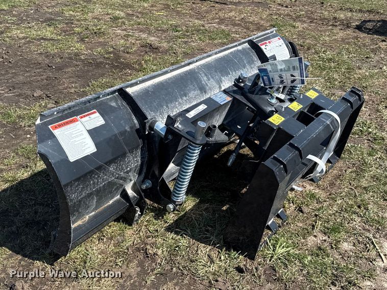 image for item EV7552 2026 Mower King skid steer dozer blade