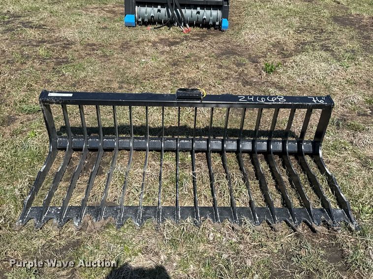 image for item EV7556 Skid steer root rake