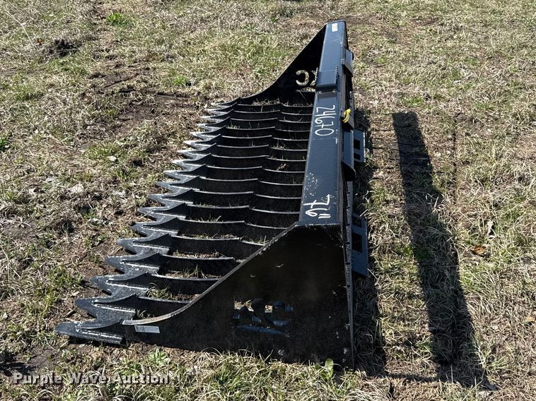 image for item EV7557 KC skid steer rock bucket