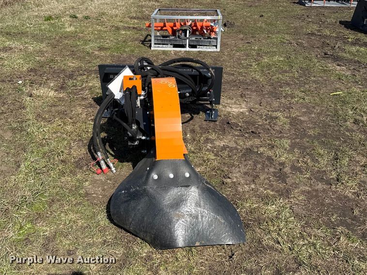 image for item EV7568 Wolverine skid steer stump grinder