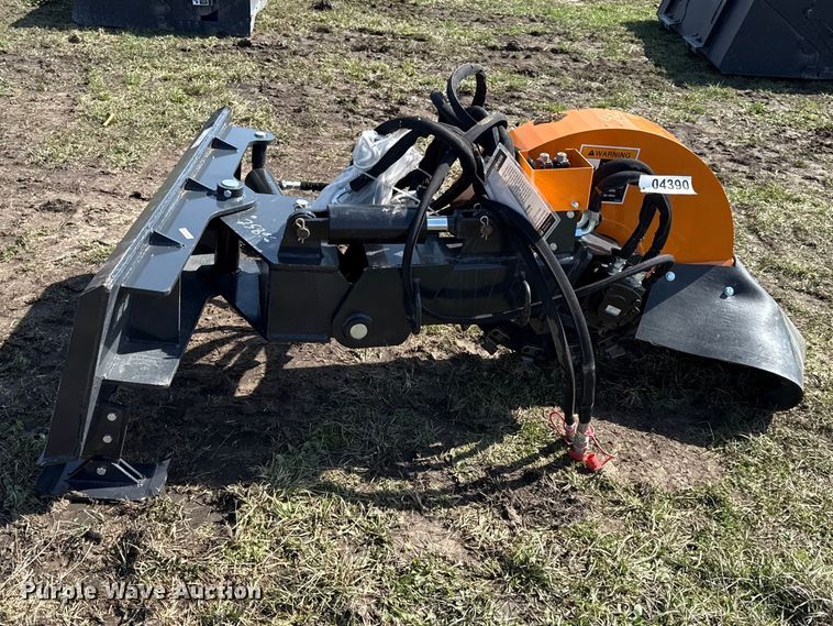 image for item EV7568 Wolverine skid steer stump grinder