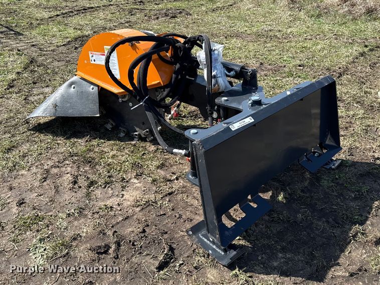 image for item EV7568 Wolverine skid steer stump grinder