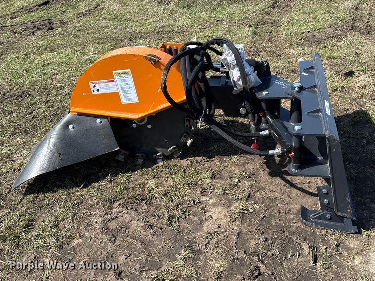 image for item EV7568 Wolverine skid steer stump grinder