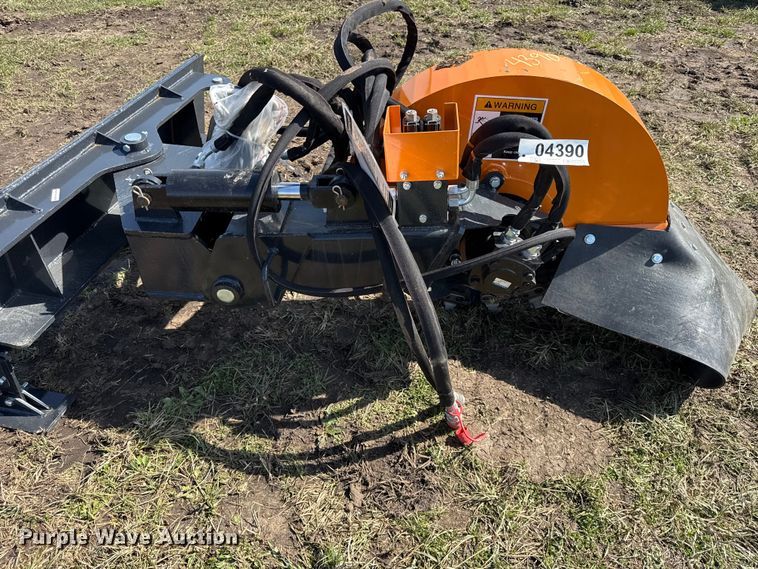 image for item EV7568 Wolverine skid steer stump grinder