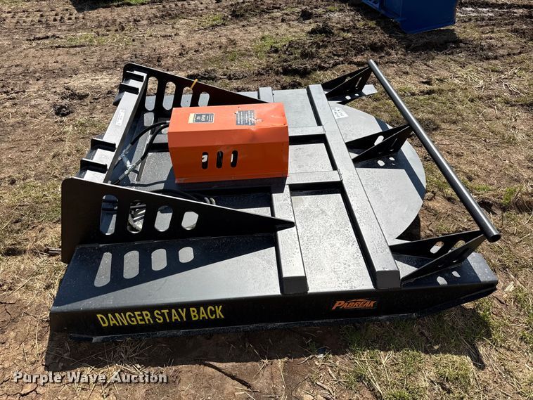 image for item EV7585 Pabreak skid steer rotary mower