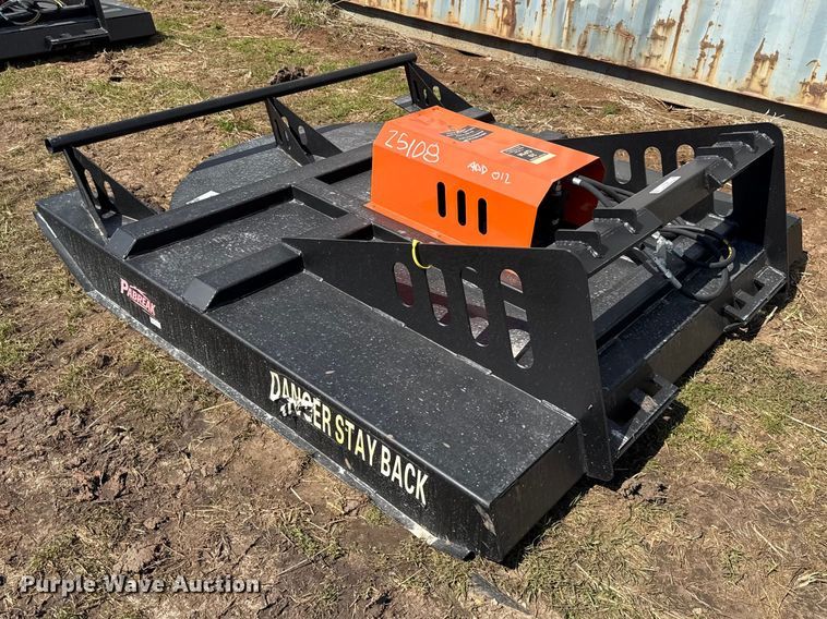 image for item EV7585 Pabreak skid steer rotary mower