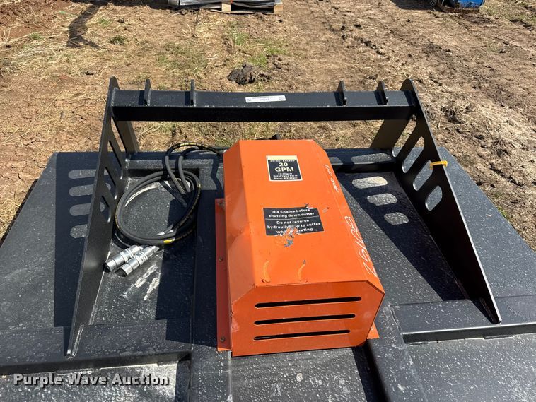 image for item EV7585 Pabreak skid steer rotary mower