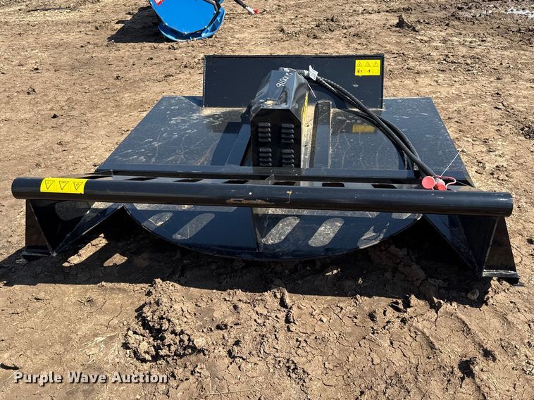 image for item EV7587 Mower king skid steer rotary mower