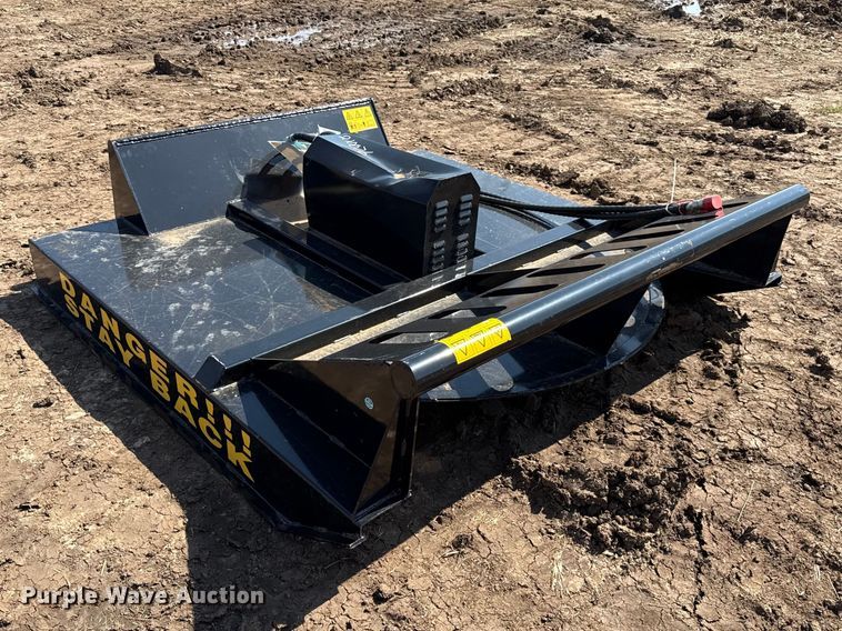 image for item EV7587 Mower king skid steer rotary mower