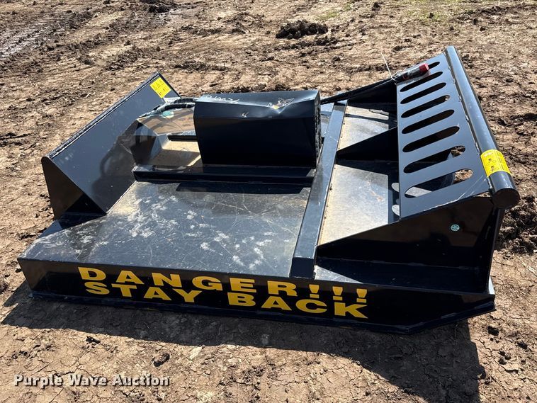 image for item EV7587 Mower king skid steer rotary mower