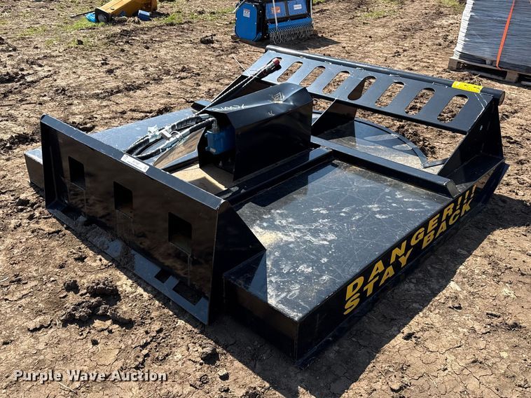 image for item EV7587 Mower king skid steer rotary mower