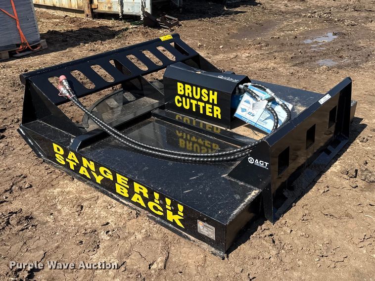 image for item EV7587 Mower king skid steer rotary mower