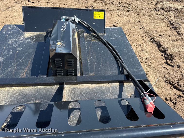 image for item EV7587 Mower king skid steer rotary mower