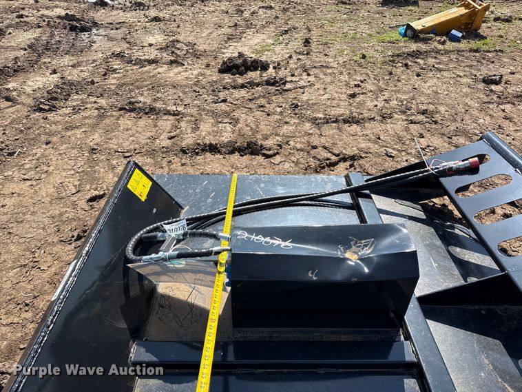 image for item EV7587 Mower king skid steer rotary mower