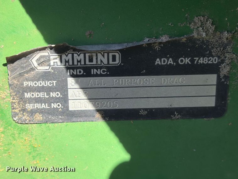 image for item FB8015 Cammond AP8 box blade