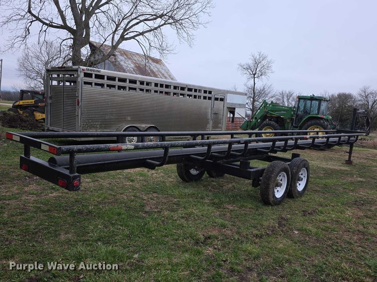 image for item FI0912 EZ-Haul Hay Handler hay bale trailer