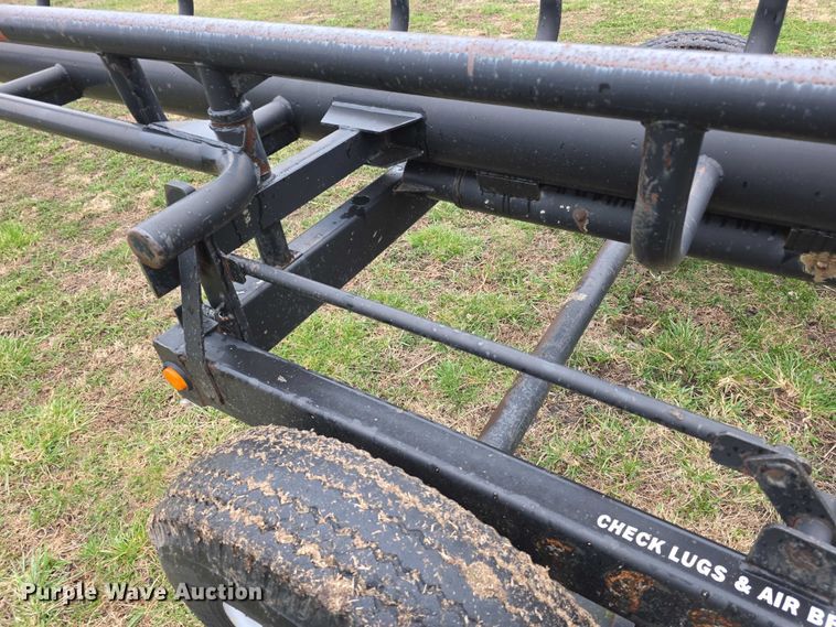 image for item FI0912 EZ-Haul Hay Handler hay bale trailer