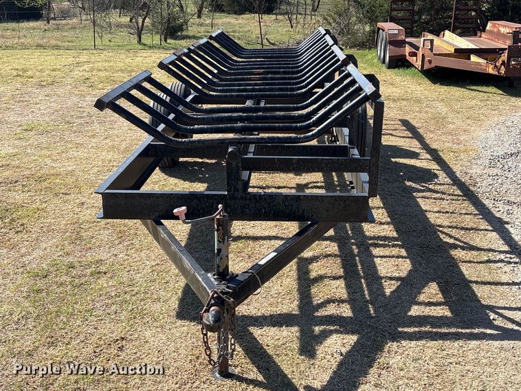 image for item NK9060 Circle hay bale trailer