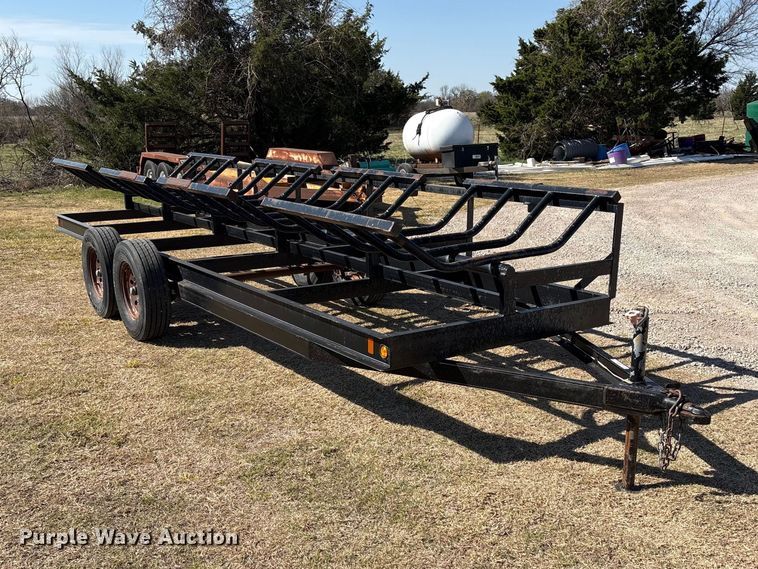 image for item NK9060 Circle hay bale trailer