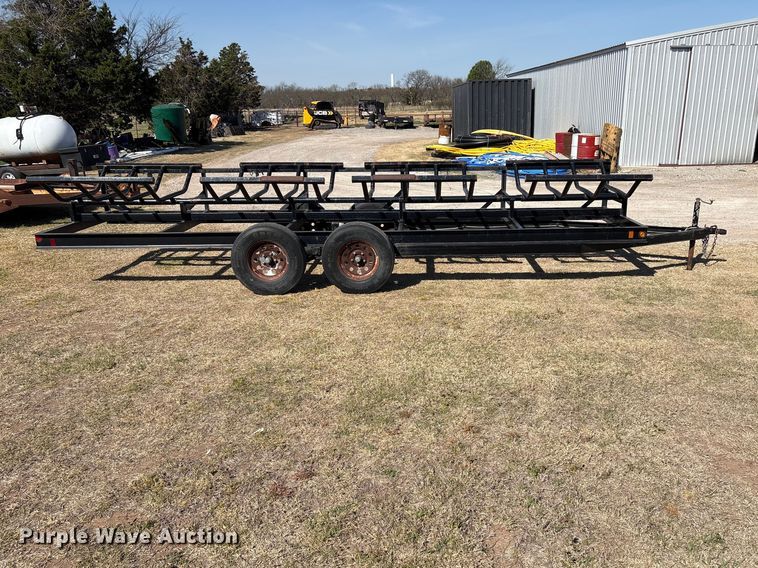 image for item NK9060 Circle hay bale trailer