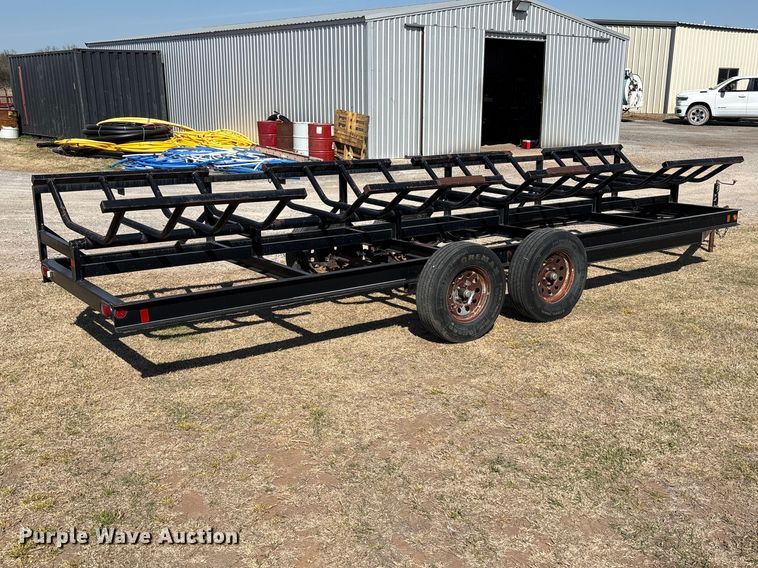 image for item NK9060 Circle hay bale trailer