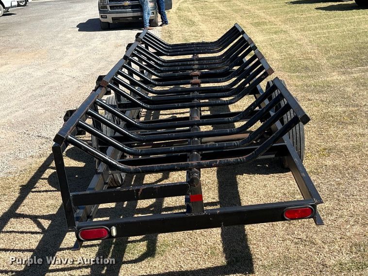 image for item NK9060 Circle hay bale trailer